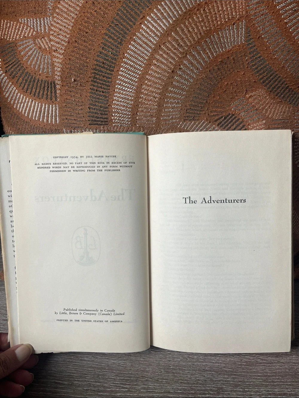 The Adventurers by Ernest Havcox